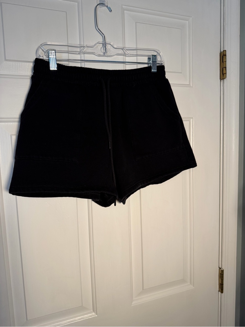 PINK Victoria's Secret Black Athletic Drawstring Shorts
